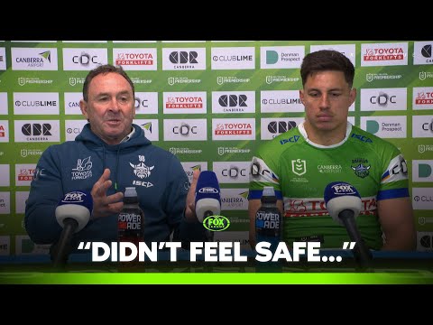 Ricky calls out ruck ‘cr*p’ after Minor Premiership triumph | Raiders Press Conference
