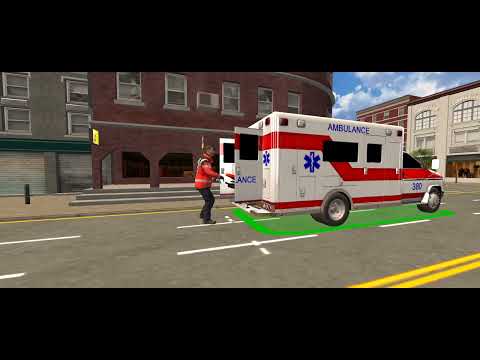City Ambulance Rescue Driving - Emergency Ambulance Simulation 3D - Android gameplay