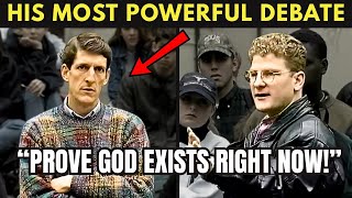 College Student CONFRONTS Cliffe Knechtle on God (BRILLIANT RESPONSE!)