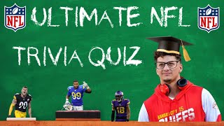 The Ultimate NFL Trivia Quiz | Can You Score Perfect 🏈❤👌