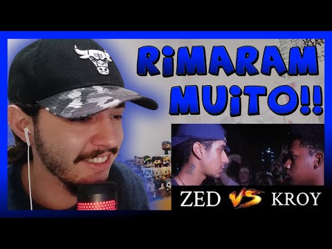 (PEGOU FOGO 🔥) KROY (SP) x ZED - SEGUNDA FASE - EDIÇÃO 101 - BATALHA DO COLISEU | REACT BAUEB