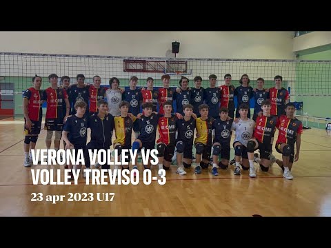 Verona Volley vs Treviso Volley 0-3                   23 apr 2023 u17