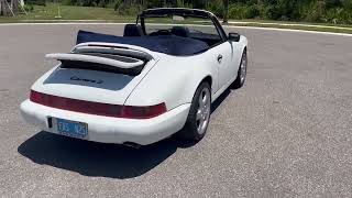 1991 Porsche 911 Carrera 2 Cabriolet Exterior Walkaround