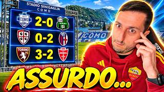 COMO-SASSUOLO 2-0 😳 IN CIABATTE... CAGLIARI-BOLOGNA 0-2 | TORINO-MONZA 3-2