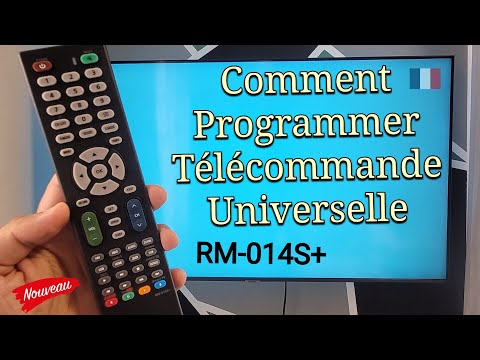 Comment programmer la télécommande universelle pour tv LCD/LED RM-014S+ (manuel)