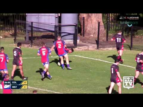 2017 IDRL Round 13 1st Grade Highlights - Collegians V Wests Devils