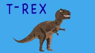T Rex for Kids/Tyrannosaurus Rex for children/Dinosaur Song/ Facts/ Information for Kids/Children