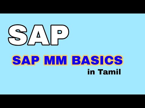 ✅Basics of SAP MM(Material Management), Config, Master Data, P2P Cycle|SAP Consultant Tamil|