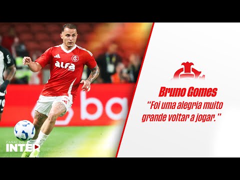 Bruno Gomes fala sobre sua recuperação após ficar 8 meses afastado dos gramados