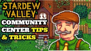 Stardew Valley Community Center Tips and Tricks