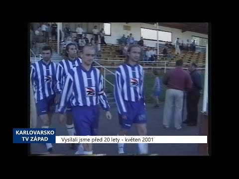 2001 – Cheb: Domácí fotbalisté prohráli s Vejprnicemi 2:6 (TV Západ)