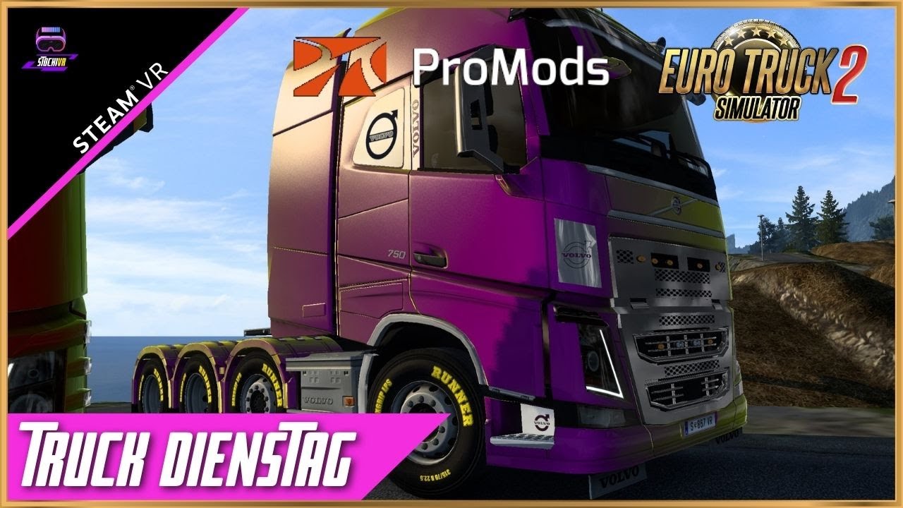 Stocki VR - Trucken und schnacken! EURO TRUCK SIMULATOR 2 VR // ProMods - Konvoi ️️#ets2vr - LIVE