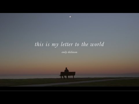 Video thumbnail for This Is My Letter to the World
