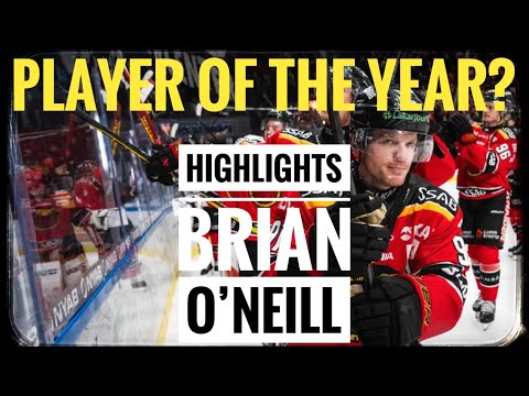 Brian O'Neill SHL Highlights – Debut Season with Luleå Hockey