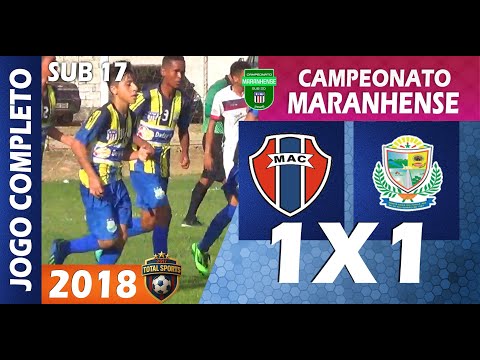 MARANHÃO 1X1 SANTA LUZIA  |  SUB 17 - CAMPEONATO MARANHENSE 2018