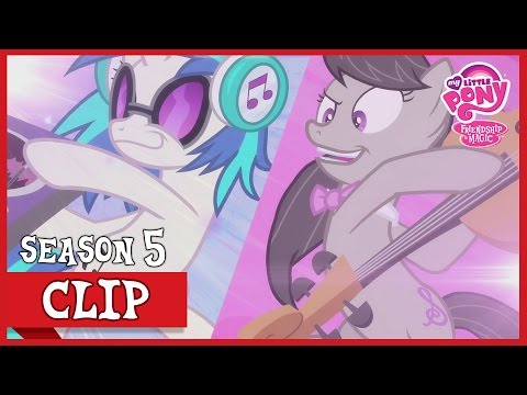 Octavia and DJ Pon-3's Dubstep Cello (Slice of Life) | MLP: FiM [HD]