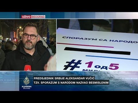Subotić o protestima '1 od 5 miliona' u Beogradu