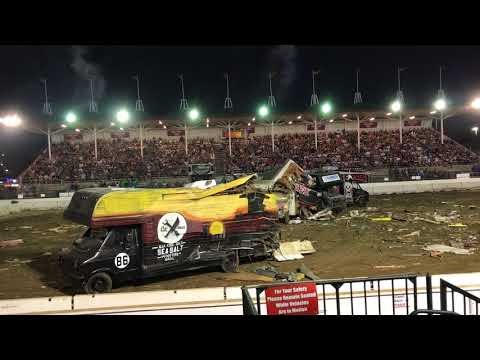 OC FAIR MOTORHOME DEMOLITION DERBY 8/9/2017