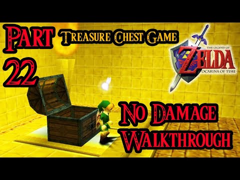 Zelda Ocarina of Time 100% Walkthrough Widescreen HD Part 22 - Treasure Chest Game - Frog Songs
