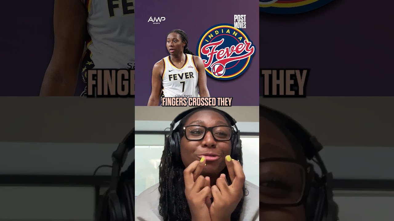 Don't get it twisted: Aliyah Boston is a FEVER girl! Fingers crossed 🤞