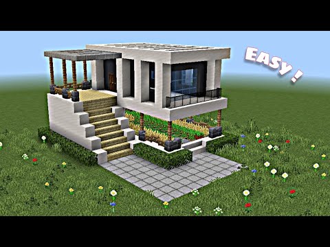 Insane Modern House Build - Minecraft Tutorial