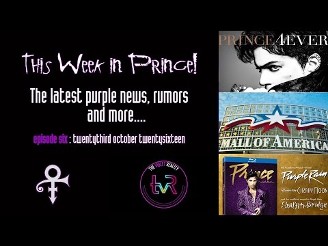 This Week in Prince! #006 - Prince 4Ever, Mall of America & Blu-Rays!