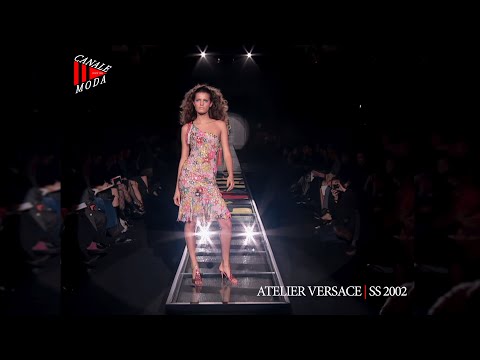 ATELIER VERSACE Spring Summer 2002 Paris 4K - Canale Moda