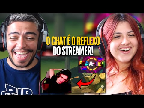 REACT BISTECONNE "O CHAT É O REFLEXO DO STREAMER" PARTE 2