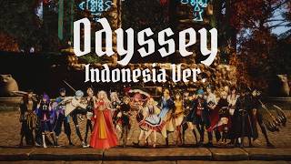 【Cover MV】 Odyssey - Hololive English |  Indonesia Version