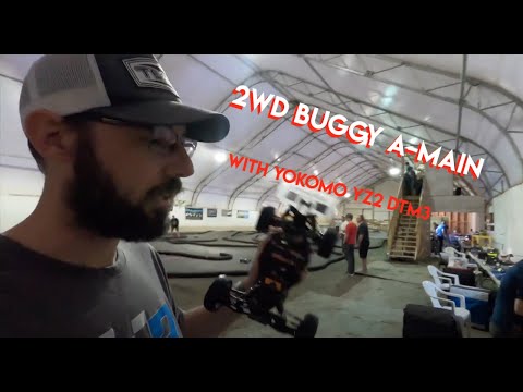 Terrible Start but Great Middle 2WD Buggy Racing with Yokomo YZ2 DTM3 - Netcruzer RC