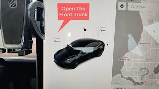 2021 Tesla Model 3 - How To Open The Front Trunk(Frunk) And Where Is The Emergency Release Button