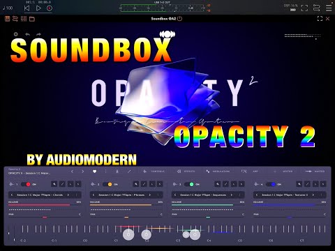Opacity 2 - NEW Expansion for Soundbox by Audiomodern - Ambient Guitars - iOS, PC & Mac