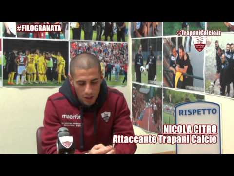 #Filogranata 2.0 con Nicola Citro ©TrapaniCalcio.it 26.11.14