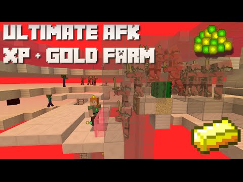 Minecraft: XP & Gold Farm Tutorial Part 1 Video