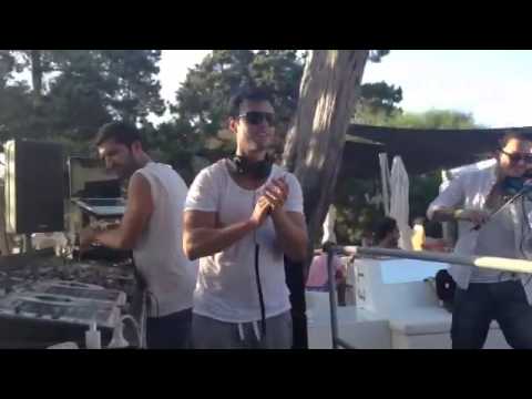 Luke Garcia & Miguel Lara Violin (Blue Marlin Ibiza by Ron Barcelo Party)