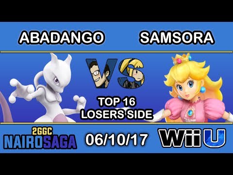 2GGC: Nairo Saga - LG | Abadango (Mewtwo) Vs. Samsora (Peach) - Top 16 Losers Side