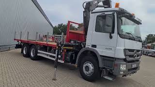 autokraana MERCEDES-BENZ Actros 2636 6x4 - Hiab 14TM Kraan, Crane, Kran, Grue - EEV müük pilt 4 autokraana MERCEDES-BENZ Actros 2636 6x4 - Hiab 14TM Kraan, Crane, Kran, Grue - EEV pilt 4