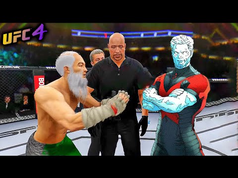 Old Bruce Lee vs. Ice Man (EA sports UFC 4)