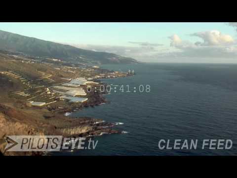PilotsEYE.tv SPC La Palma arrival@RWY01 Airbus A320 Clean Feed