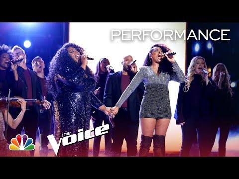 The Voice 2018 Kyla Jade and Jennifer Hudson - Finale: "I Know Where I've Been"
