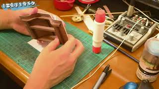 前山屋根の続きやらねば!!【ミニ山車を作ろう】【ライブやるがね】