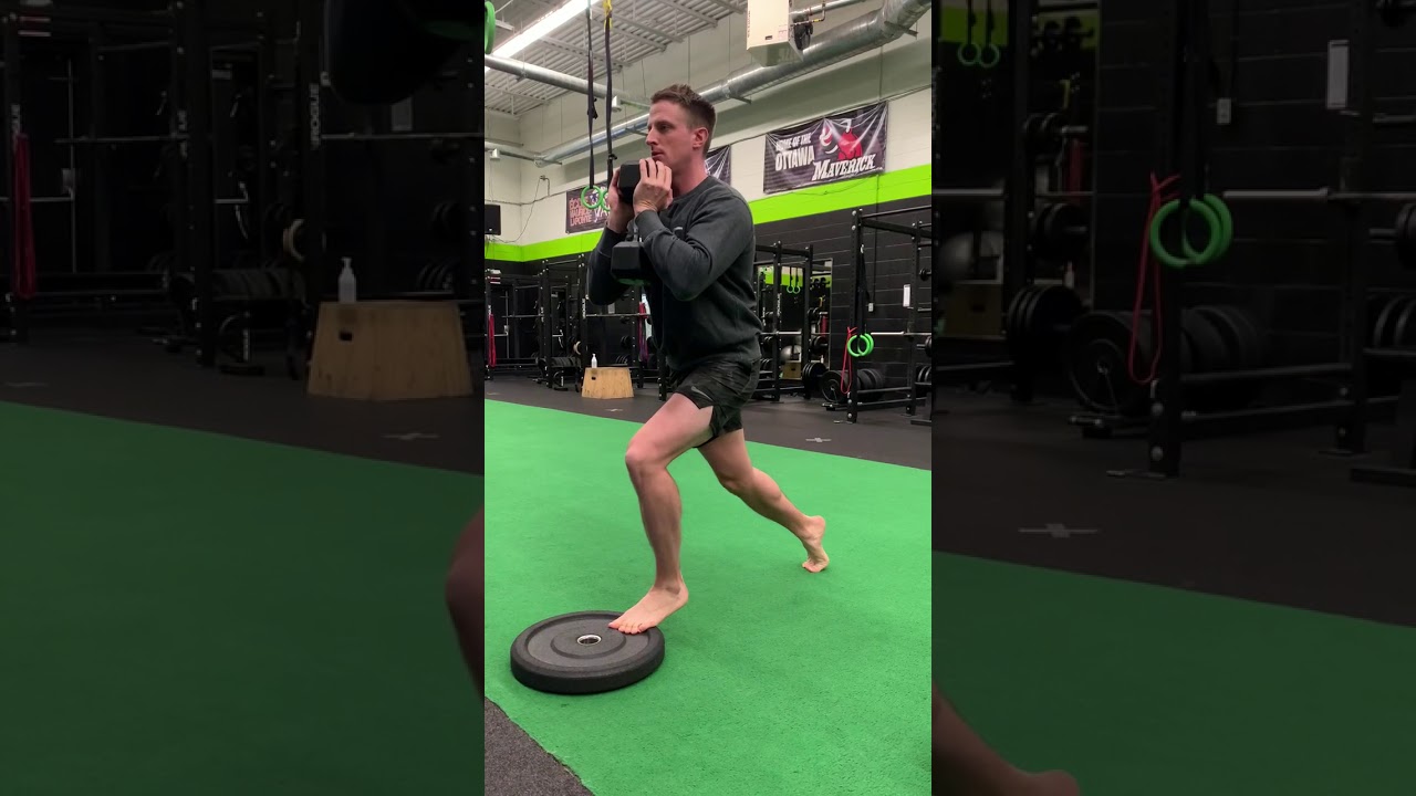 Floating Heel Split Squat - YouTube