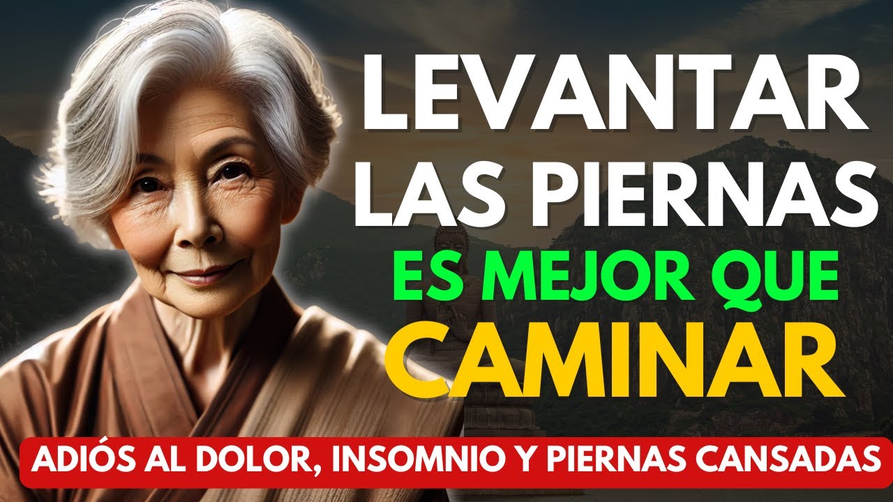 Levanta las Piernas Así Cada Día: Adiós al Dolor, Insomnio y Piernas Cansadas | Conocimiento Budista