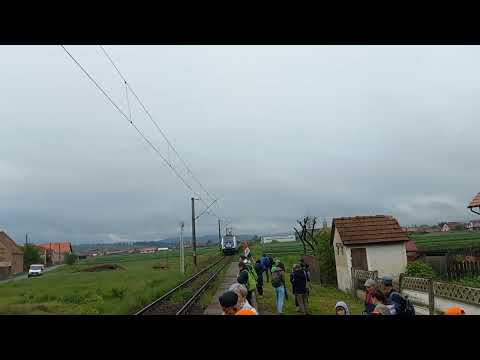 2024 Csíksomlyó Expressz érkezik Dánfalvára