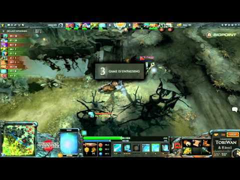 Na'Vi vs Team Liquid Game 3 - Bigpoint Battle DOTA2 - TobiWan