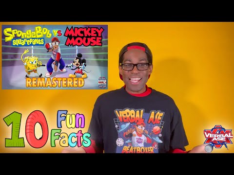 Spongebob Vs Mickey Mouse Remastered - Easter Eggs