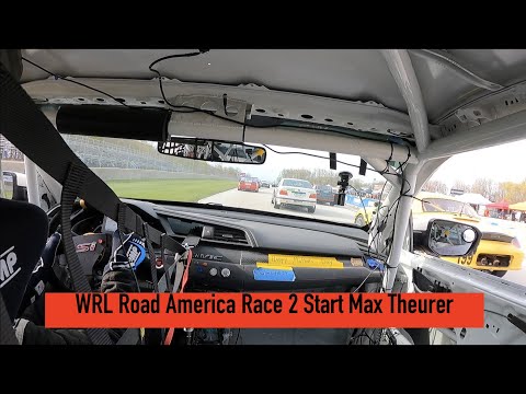 Max Theurer WRL Road America Race 2 Start