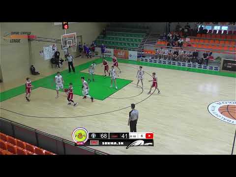 CEYBL U14, 18.2.2023, Válečníci Děčín - BA Nymburk