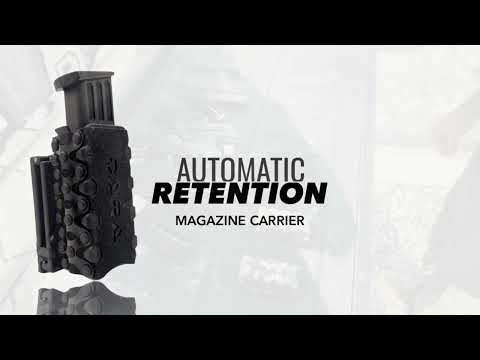 Automatic Retention Magazine Carrier for Pistols