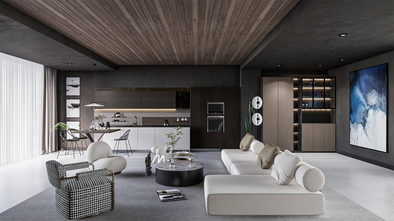 dinding televisi 2 Model 3D